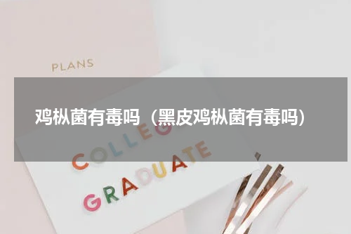 鸡枞菌有毒吗（黑皮鸡枞菌有毒吗）