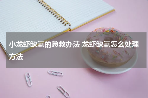 小龙虾缺氧的急救办法 龙虾缺氧怎么处理方法
