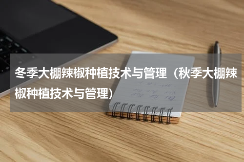 冬季大棚辣椒种植技术与管理（秋季大棚辣椒种植技术与管理）