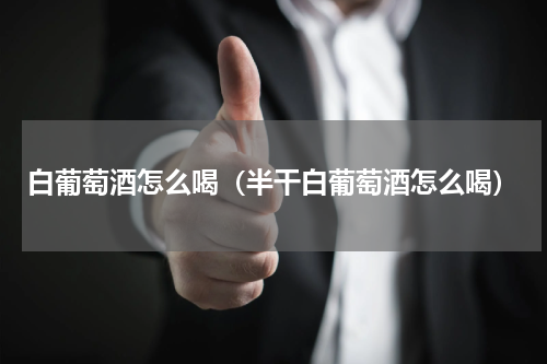 白葡萄酒怎么喝（半干白葡萄酒怎么喝）