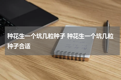 种花生一个坑几粒种子 种花生一个坑几粒种子合适