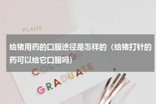 给猪用药的口服途径是怎样的（给猪打针的药可以给它口服吗）