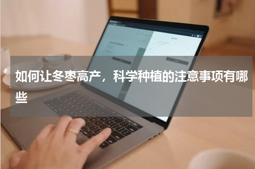 如何让冬枣高产，科学种植的注意事项有哪些