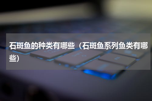 石斑鱼的种类有哪些（石斑鱼系列鱼类有哪些）