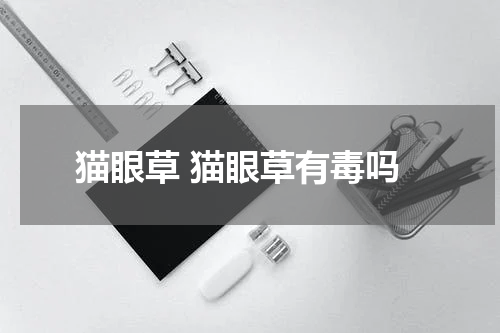 猫眼草 猫眼草有毒吗