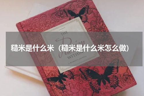 糙米是什么米（糙米是什么米怎么做）