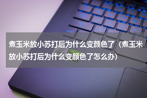 煮玉米放小苏打后为什么变颜色了（煮玉米放小苏打后为什么变颜色了怎么办）