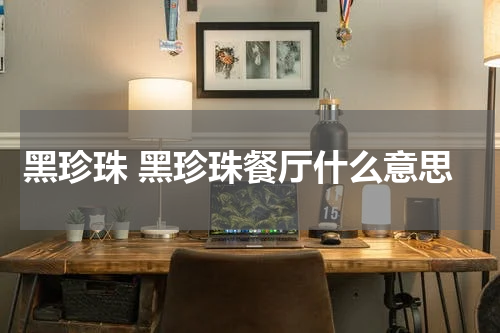 黑珍珠 黑珍珠餐厅什么意思