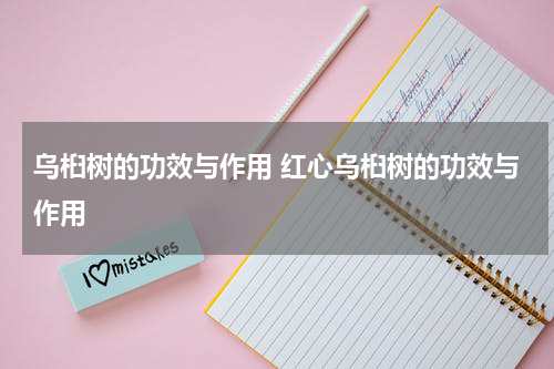 乌桕树的功效与作用 红心乌桕树的功效与作用