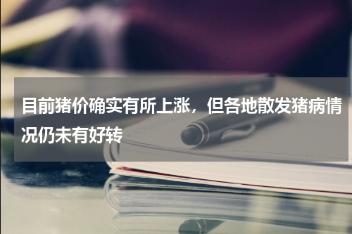 目前猪价确实有所上涨，但各地散发猪病情况仍未有好转