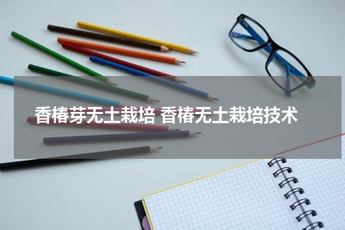 香椿芽无土栽培 香椿无土栽培技术