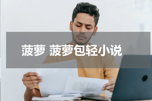 菠萝 菠萝包轻小说