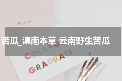 苦瓜_滇南本草 云南野生苦瓜