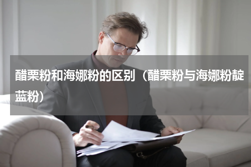 醋栗粉和海娜粉的区别（醋栗粉与海娜粉靛蓝粉）