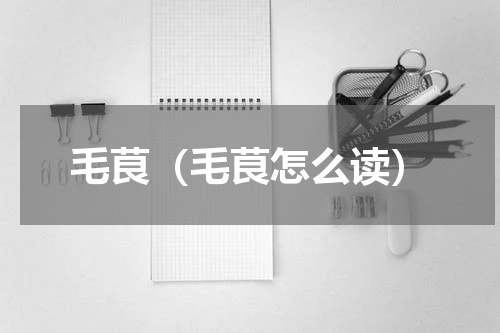 毛茛（毛茛怎么读）
