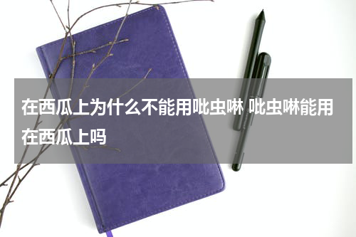 在西瓜上为什么不能用吡虫啉 吡虫啉能用在西瓜上吗