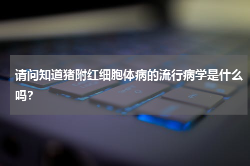 请问知道猪附红细胞体病的流行病学是什么吗？
