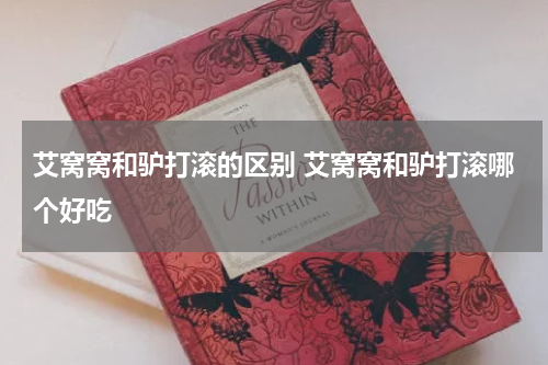 艾窝窝和驴打滚的区别 艾窝窝和驴打滚哪个好吃