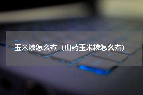 玉米糁怎么煮（山药玉米糁怎么煮）