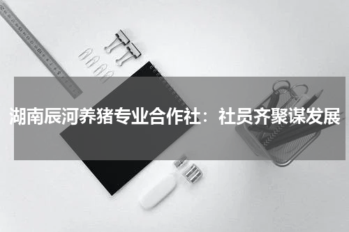湖南辰河养猪专业合作社：社员齐聚谋发展