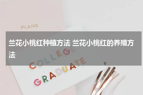 兰花小桃红种植方法 兰花小桃红的养殖方法