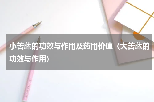 小苦藤的功效与作用及药用价值（大苦藤的功效与作用）