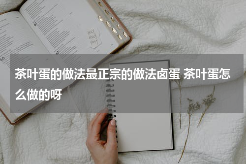 茶叶蛋的做法最正宗的做法卤蛋 茶叶蛋怎么做的呀
